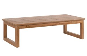 Bizzotto Dřevěný zahradní stolek Evora 122 x 60 cm