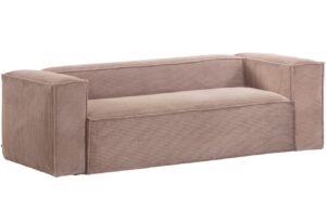 Kave Home Manšestrová pohovka Blok 240 cm