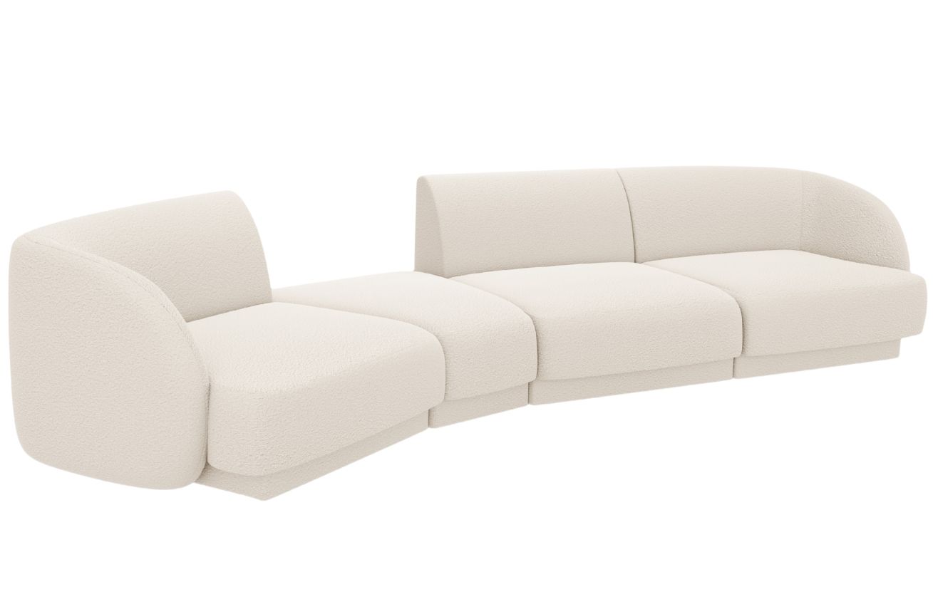 Micadoni Bouclé pohovka Miley 327 cm