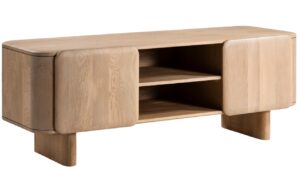 Micadoni Dubový TV stolek Aggie 140 cm