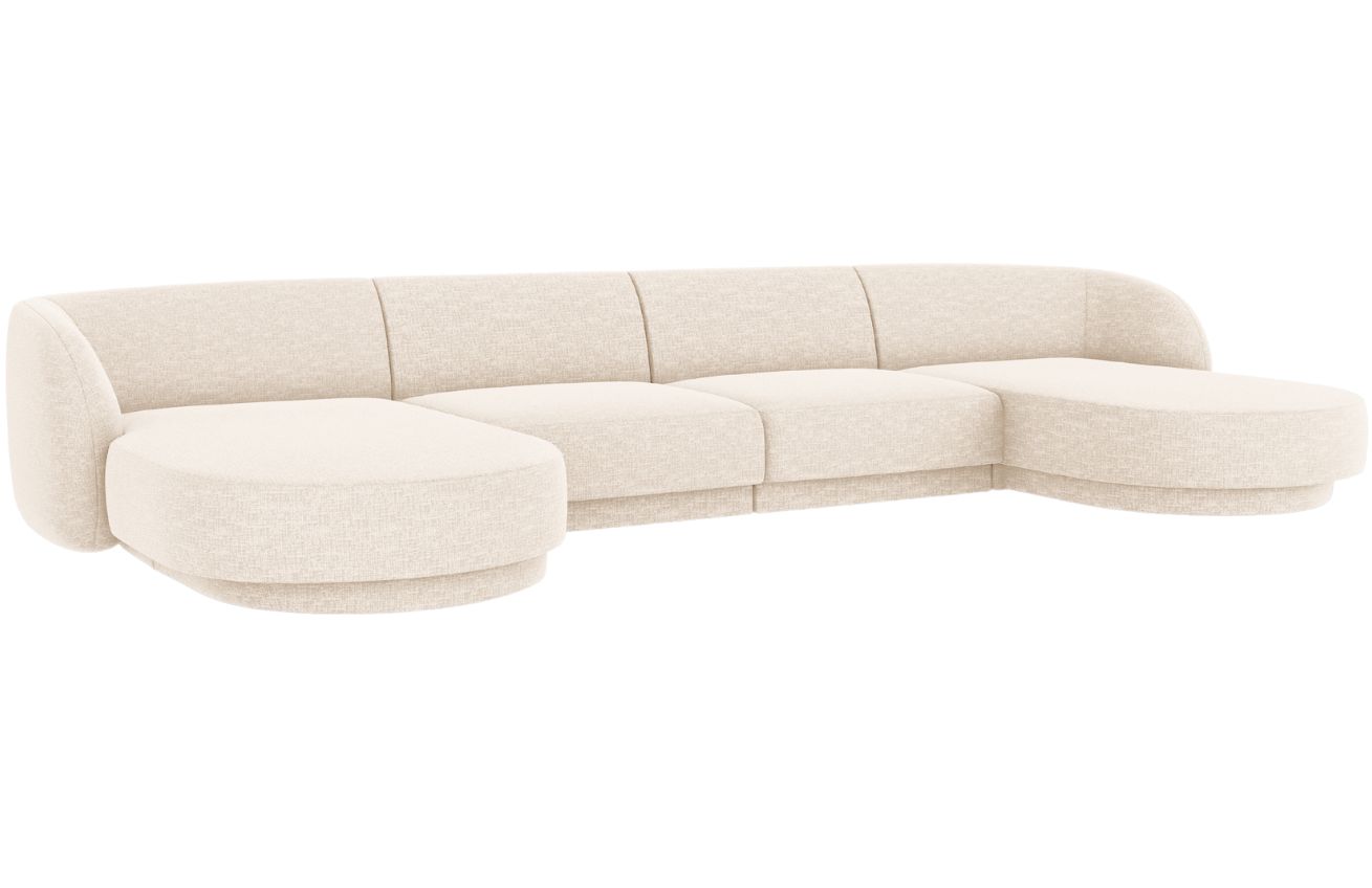 Micadoni Rohová pohovka Miley 340 cm