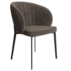 Miotto Sametová jídelní židle Bacoli