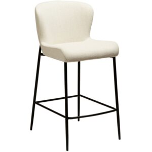 ​​​​​Dan-Form B&iacute;l&aacute; l&aacute;tkov&aacute; barov&aacute; židle DAN-FORM Glam 67 cm