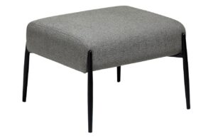 ​​​​​Dan-Form &Scaron;ed&aacute; boucl&eacute; podnožka DAN-FORM Glam 55 x 51 cm