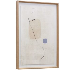 Abstraktn&iacute; obraz Kave Home Sormi 70 x 50 cm