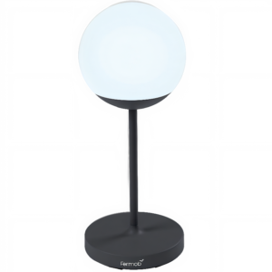 Antracitov&aacute; venkovn&iacute; LED lampa Fermob MOOON! 63 cm