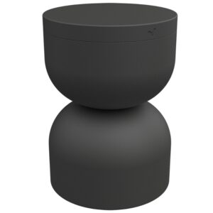 Antracitov&yacute; hlin&iacute;kov&yacute; zahradn&iacute; stolek Fermob Piapolo 32 cm