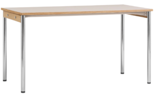 Audo CPH B&iacute;l&yacute; dubov&yacute; j&iacute;deln&iacute; stůl AUDO CO 140 x 70 cm