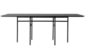 Audo CPH Čern&yacute; dubov&yacute; j&iacute;deln&iacute; stůl AUDO SNAREGADE 200 x 90 cm