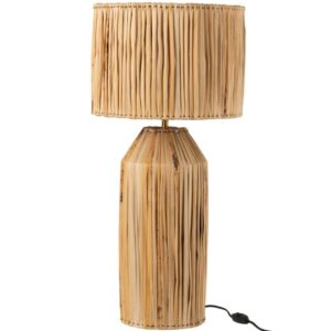 Bambusov&aacute; stoln&iacute; lampa J-Line Labana 87 cm