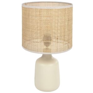 Bambusov&aacute; stoln&iacute; lampa Kave Home Erna