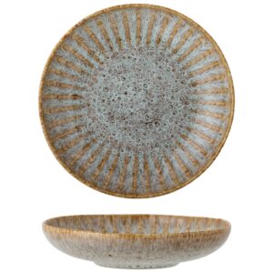 Barevn&aacute; kameninov&aacute; miska Bloomingville Fleur 22 cm