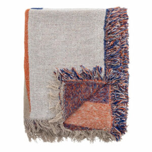 Barevn&yacute; pl&eacute;d Bloomingville Clarita 160 x 130 cm