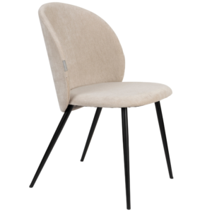 B&eacute;žov&aacute; čalouněn&aacute; j&iacute;deln&iacute; židle ZUIVER COZY