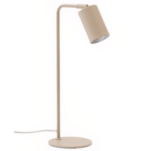 B&eacute;žov&aacute; kovov&aacute; stoln&iacute; lampa Kave Home Manie