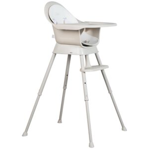 B&eacute;žov&aacute; plastov&aacute; j&iacute;deln&iacute; židlička Quax Ultimo 62/92 cm