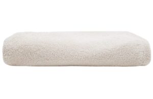 B&eacute;žov&yacute; boucl&eacute; potah na taburet Kave Home Kaeli 43 cm