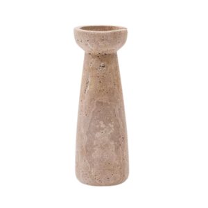 B&eacute;žov&yacute; kamenn&yacute; sv&iacute;cen Kave Home Magan 20 cm