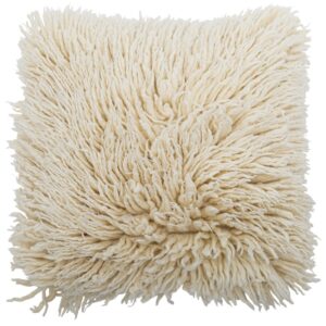 B&eacute;žov&yacute; vlněn&yacute; pol&scaron;t&aacute;ř Bloomingville Star 45 x 45 cm