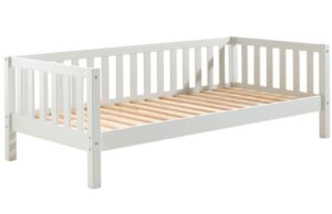 B&iacute;l&aacute; borovicov&aacute; postel Vipack Fritz 90 x 200 cm