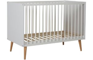 B&iacute;l&aacute; dětsk&aacute; post&yacute;lka Quax Cocoon 120 x 60 cm