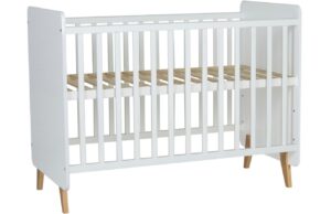 B&iacute;l&aacute; dětsk&aacute; post&yacute;lka Quax Loft 60 x 120 cm