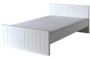 B&iacute;l&aacute; dřevěn&aacute; postel Vipack Robin 120 x 200 cm