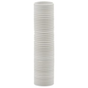 B&iacute;l&aacute; keramick&aacute; v&aacute;za Kave Home Sibone 40 cm