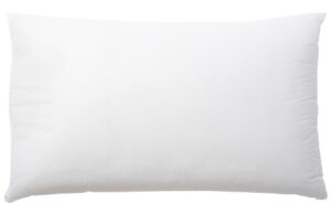 B&iacute;l&aacute; polyesterov&aacute; v&yacute;plň do pol&scaron;t&aacute;ře Kave Home Fluff 40 x 70 cm
