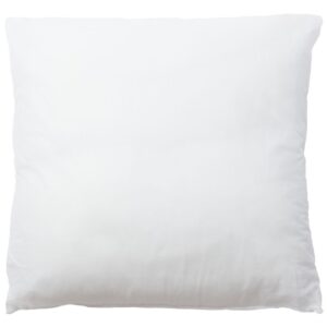 B&iacute;l&aacute; polyesterov&aacute; v&yacute;plň do pol&scaron;t&aacute;ře Kave Home Fluff 45 x 45 cm