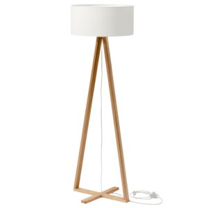 B&iacute;l&aacute; stojac&iacute; lampa RAGABA TALES 130 cm