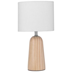 B&iacute;l&aacute; stoln&iacute; lampa Nova Luce Oby