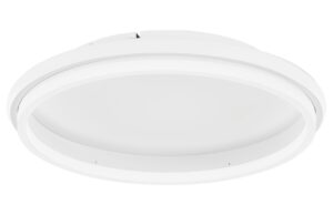 B&iacute;l&eacute; kovov&eacute; stropn&iacute; LED světlo Nova Luce Willow 45 cm