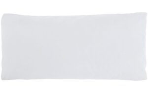 B&iacute;l&yacute; bavlněn&yacute; pol&scaron;t&aacute;ř Kave Home Dulcia 30 x 60 cm