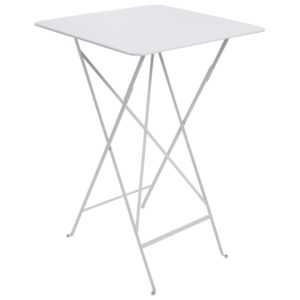 B&iacute;l&yacute; kovov&yacute; skl&aacute;dac&iacute; bistro stůl Fermob Bistro 71 x 71 cm