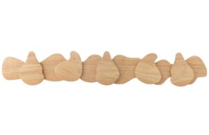 Bloomingville Dřevěn&yacute; n&aacute;stěnn&yacute; vě&scaron;&aacute;k Ross 70 cm
