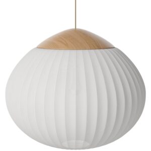 Bolia B&iacute;l&eacute; z&aacute;věsn&eacute; světlo Acorn 64 cm
