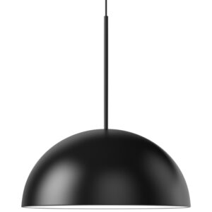 Bolia Čern&eacute; kovov&eacute; z&aacute;věsn&eacute; LED světlo Aluna 60 cm