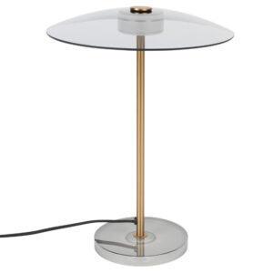 Bronzov&aacute; kovov&aacute; stoln&iacute; lampa ZUIVER FLOAT 42 cm
