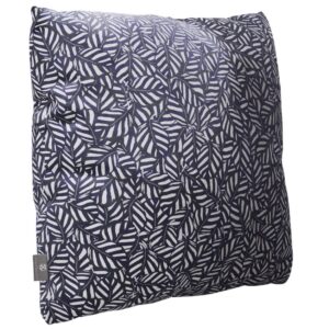 CXL by Christian Lacroix Modro b&iacute;l&yacute; sametov&yacute; pol&scaron;t&aacute;ř CXL Navy 50 x 50 cm s motivem