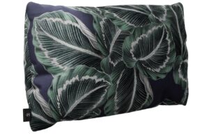 CXL by Christian Lacroix Zeleno modr&yacute; sametov&yacute; pol&scaron;t&aacute;ř CXL Jungle 52 x 28 cm s motivem