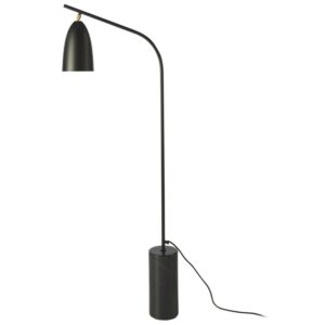 Čern&aacute; kovov&aacute; stojac&iacute; lampa Angel Cerd&aacute; No. 8051