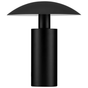 Čern&aacute; kovov&aacute; stoln&iacute; LED lampa Nova Luce Karpos