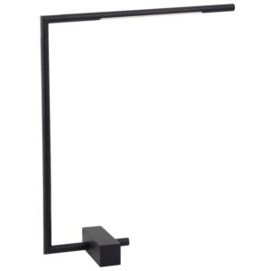 Čern&aacute; kovov&aacute; stoln&iacute; LED lampa Nova Luce Raccio