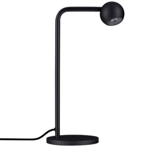 Čern&aacute; kovov&aacute; stoln&iacute; LED lampa Nova Luce Sfera
