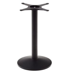Čern&aacute; kovov&aacute; stolov&aacute; podnož Kave Home Esilda 72 cm