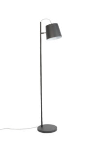 Čern&aacute; stojac&iacute; lampa ZUIVER BUCKLE 150 cm