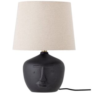 Čern&aacute; terakotov&aacute; stoln&iacute; lampa Bloomingville Matheo