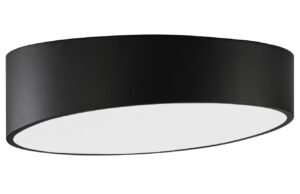 Čern&eacute; kovov&eacute; stropn&iacute; LED světlo Nova Luce Maggio 50 cm