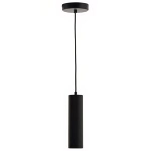 Čern&eacute; kovov&eacute; z&aacute;věsn&eacute; LED světlo Kave Home Andia
